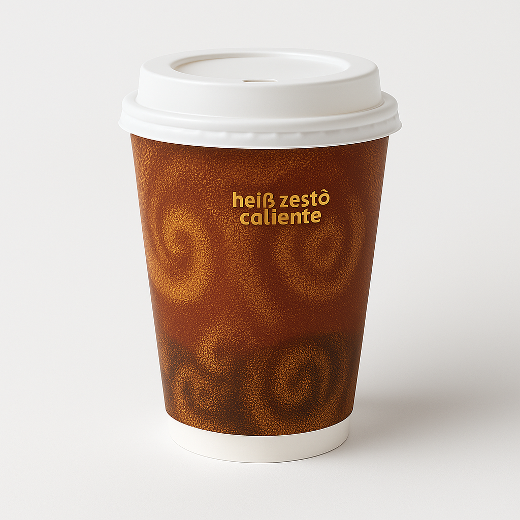 Kaffeebecher, Pappe, Coffee to go Becher 450ml